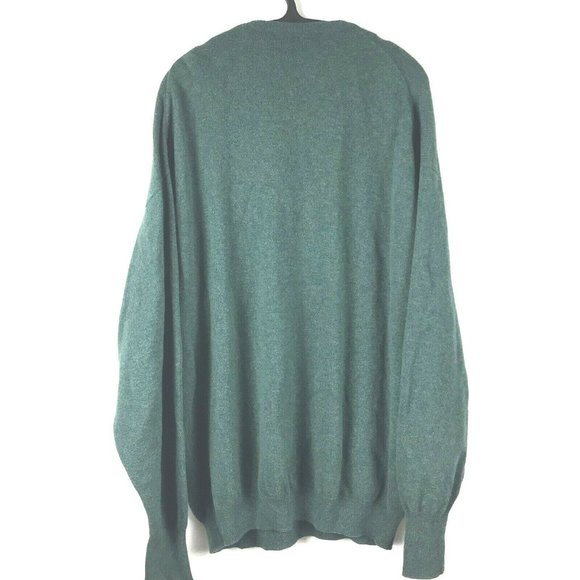 Scotch House Wool Ribbed Trim Round Neck Sweater - Picture 5 of 8